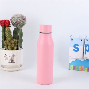 Bouteille isotherme américaine de style épuré, tasse en acier inoxydable avec cordon de transport pour le sport quotidien et les courts trajets décontractés - Product Image 5