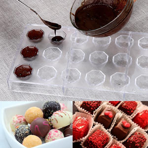 Custom Handwork PC Clean Plastic Reusable Polycarbonate Chocolate Mold - Product Image 5