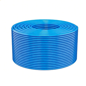 Câble Ethernet LAN CAT7 SFTP Rond 305M (1000FT) Bleu en Cuivre Massif pour Bureau 23AWG - Product Image 4