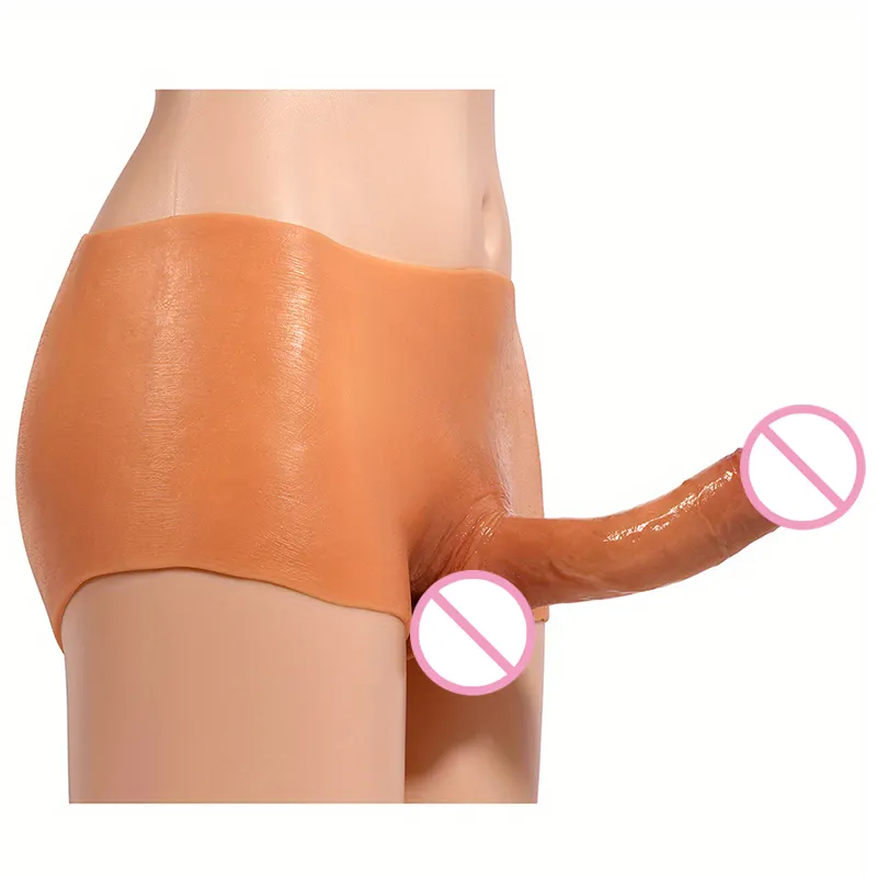 AAV mainan seks dewasa untuk wanita dildo realistis besar untuk wanita lesbian masturbasi seks anal seks dapat dipakai dildo celana untuk pria