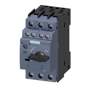 3rv6011-1da15 Siemens nhựa trường hợp loại ngắt mạch 2,2-3,2a 1NO + 1NC