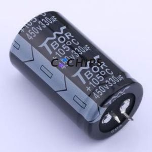 CL331VPI50B Snap-in Aluminum Electrolytic Capacitor Through hole,D30xL50mm 330uF -10%~+20% 450V 1.2A120Hz - Product Image 1