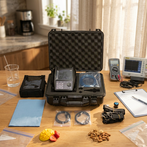 เครื่องตรวจจับข้อบกพร่องด้วยคลื่นอัลตราโซนิกแบบพกพา อุปกรณ์ทดสอบ NDT สำหรับตรวจสอบรอยแตกในงานเชื่อมโลหะ - Product Image 5