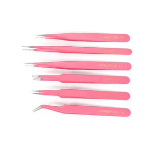 Laiwang Tweezers ESD-10 To ESD-15 Stainless Steel Antistatic <b>Precision</b> Jewelry <b>Tools</b> - Product Image 4