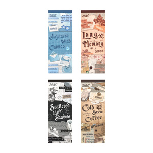 20 feuilles/paquet Autocollants pour carnet Old Dream, autocollants en papier uni, <span class=keywords><strong>livre</strong></span> d'autocollants en PET, autocollants pour enfants, <span class=keywords><strong>livre</strong></span> d'autocollants en papier uni - Product Image 5
