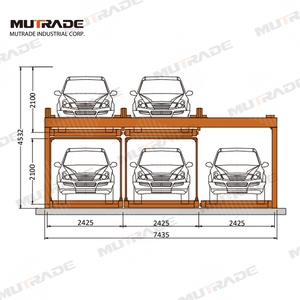 Thủy lực 2 cấp đa tầng bãi đậu xe thông minh bãi đậu xe nâng đa cấp Câu Đố hệ thống đỗ xe - Product Image 6
