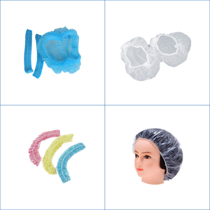 Hoàn toàn tự động dùng một lần chống bụi không thấm nước đàn hồi PE bouffant cap máy làm cho phòng sạch khách sạn bệnh viện - Product Image 2