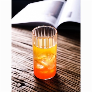 Vasos Altos Rectos Estilo Japonés para Cócteles, para Long Island Iced Tea, Vasos Ultra Largos para Bebidas, Diseño Minimalista Moderno - Product Image 4