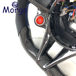 Accessori interni per <span class=keywords><strong>Alfa</strong></span> <span class=keywords><strong>Romeo</strong></span> 2014-2020 Giulia Stelvio auto personalizzate in fibra di carbonio volante LED RPM personalizzazione - Product Image 5