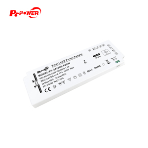 Controlador de Luz LED para Gabinete Ultrafino de 100 W CV, 100-240 VCA-CC12 V 24 V, IP20 No Impermeable, Alto Factor de Potencia >0.95, Transformador de Fuente de Alimentación LED - Product Image 2