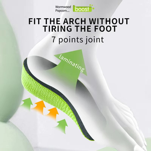 Men Women Orthopedic Insoles Memory Foam <b>Height</b> <b>Increase</b> Heel Lift Arch Support for Sneakers <b>Shoes</b> - Product Image 2