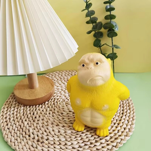 Jouets anti-stress en PVC unisexe en gros, grande boîte de jeux amusants anti-stress en forme d'orang-outan pour la décoration de la maison - Product Image 4