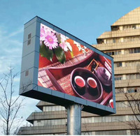 Écran LED extérieur, panneau vidéo LED extérieur, écran d'affichage LED publicitaire extérieur, écran numérique, panneau d'affichage numérique P3.91 5x3m, écrans LED extérieurs