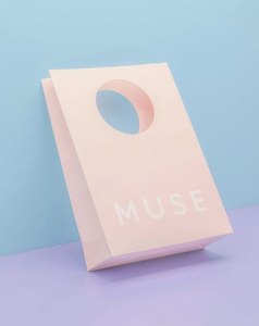 Vẻ Đẹp Tùy Chỉnh Logo In Chết Cắt Xử Lý Màu Hồng Sang Trọng Mua Sắm Quà Tặng Thiết Kế Đầy Màu Sắc Mỹ Phẩm Bao Bì Ưa Thích Túi Giấy - Product Image 1