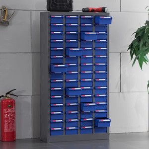 Nhà máy-Giá 100 ngăn kéo công cụ nội các bộ phận nhựa lưu trữ đồ nội thất tùy chọn thép cho tổ chức nhiều công cụ phụ tùng OEM - Product Image 3