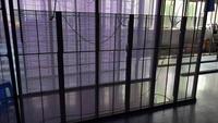 Écran LED transparent pour vitrine P2.6 P3.91, affichage vidéo mural, écran publicitaire LED pour extérieur/intérieur
