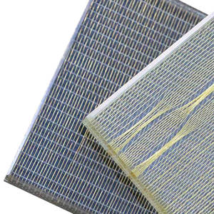 Arte decorativo textil tejido de cobre tejido de malla de alambre vidrio laminado para hotel - Product Image 5