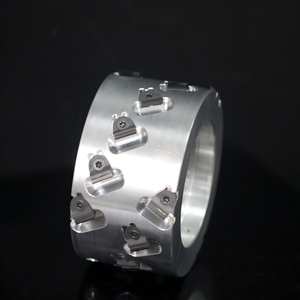 Outil de pré-fraisage pour le travail du bois, fraise spirale diamantée pour le placage des bords, fraise de pré-fraisage PCD solide - Product Image 3