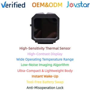 Caméra thermique miniature Jovstar CMOS avec zoom 1x - Compacte et multi-unités pour la détection nocturne en extérieur et à domicile, haute sensibilité - Product Image 4
