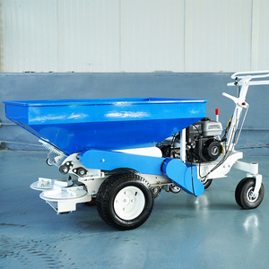 Spargitore di fertilizzante automatico piccolo spargitore di Compost semovente spargitore di fertilizzante a mano - Product Image 4