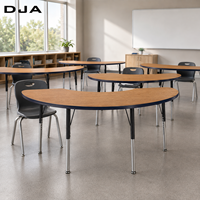 Table d'activités scolaires moderne, durable, en bois, écologique, pour enfants, pour manger, apprendre, travailler et utiliser dans le salon