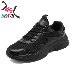 Zapatos de Suela Gruesa para Hombre, Verano y Otoño, Zapatos Deportivos de Malla de Corte Bajo para Adolescentes, Estudiantes, Zapatos Casuales de Malla - Product Image 1