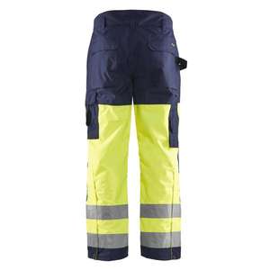 BLAKLADER - 188319973389D104 Pantalones de invierno de alta visibilidad Amarillo/Azul marino-EAN 7330509302552 ROPA DE TRABAJO DE 2017 - Product Image 3