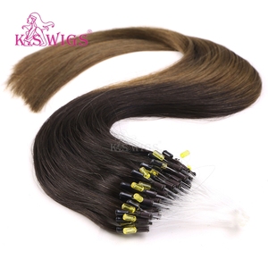 Extensiones de Cabello Humano Remy Chino 100% al por Mayor con Micro Anillos, Cutícula Doble, Suaves, Sin Caída, Color Mixto, Liso Natural. - Product Image 4