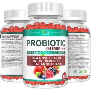 Kẹo Cao Su Probiotic Và Prebiotic Hàng Ngày Có Vitamin C Gut Sức Khỏe Và Hỗ Trợ Miễn Dịch