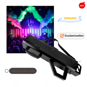 Pistola de Burbujas de Cóctel Económica con Silenciador de Humo y Cargador, Pistolas de Humo RGB para Fiestas - Product Image 3