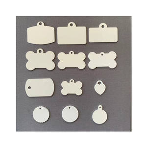2024 nuove etichette per cani a sublimazione in alluminio per sublimazione con patente di guida etichette per cani con sublimazione in alluminio bianco lucido - Product Image 4