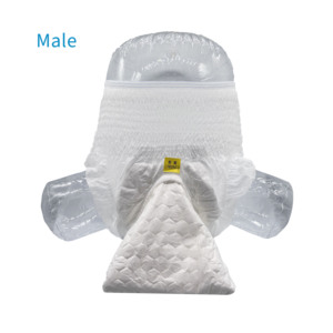 OEM Adult Diapers <b>Nurse</b> Adult Super Absorption Printed Disposable Women's Disposable Diapers With Urine Collection <b>Bags</b> - Product Image 5
