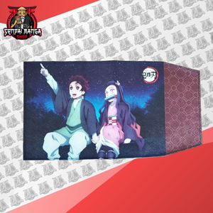 Cubierta de Libro Japonés con Diseño Variante de Tanjiro y Nezuko de Demon Slayer - Product Image 3