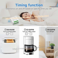 Module de commutation minuterie intelligent Tuya Mini WiFi Zigbee 2/3/4 voies, contrôle bidirectionnel, compatible Smart Life, Alexa, Google Home, Yandex Alice