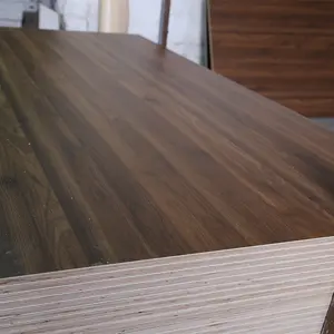 Có Độ Bóng Cao UV Gương Melamine MDF Hội Đồng Quản Trị Hạt Tấm Sang Trọng Bề Mặt Melamine Hội Đồng Quản Trị Bé Của Da Pet Ván Ép Cho Đồ Nội Thất