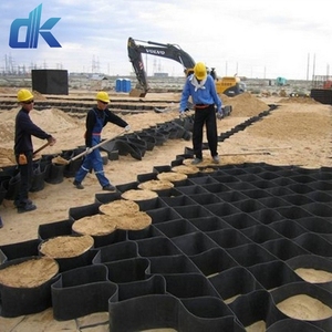 HDPE geocell đường lái xe sỏi ổn định nhựa tổ ong Geo di động cho độ dốc kiểm soát xói mòn giữ lại tường sỏi paver lưới - Product Image 5