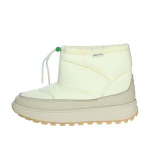 D.A.T.E. Bottines basses pour femmes, couleur crème, W411-AS-NY-CR, chaussures d'hiver - Product Image 1