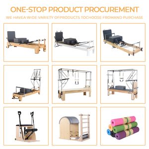 Máquina de Pilates Clássica Ajustável de Alta Qualidade em Madeira de Carvalho para Uso Doméstico e Estúdio - Product Image 5