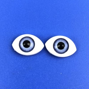 Ojos de muñeca Reborn ovalados de acrílico para manualidades de plástico de alta calidad - Product Image 2