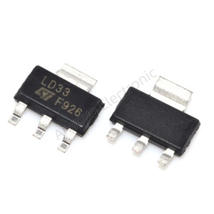 Circuits intégrés ANSOYO LD1117S33TR LD1117S33 LINEAR 3.3V 800MA SOT-223, composants électroniques de gestion de l'alimentation PMIC - Product Image 1