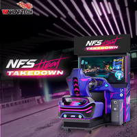 NFS Takedown DX Racing Car Simulator Arcade Game Machine-Metal English