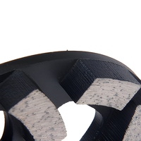 Disque diamanté OEM d'usine de 125 mm (5 pouces) avec liant résineux et forme de dent irrégulière pour béton, pierre et granit