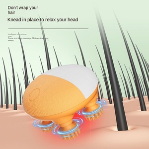 Masajeador de cabeza eléctrico innovador transfronterizo con material de pluma, recargable, con diseño de pulpo y extractor de <span class=keywords><strong>alma</strong></span> multicabeza para uso doméstico - Product Image 4