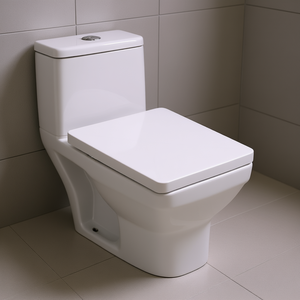 Siège de toilette pour Eos Edge, forme carrée, 8 blancs, 50 cm de longueur, 40 cm de largeur, 8 cm de hauteur - Product Image 3