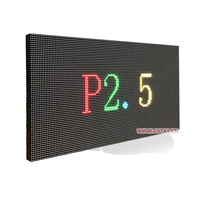 Panel de Pantalla LED P2.5 de Fábrica, Pantalla LED RGB para Exteriores con Módulo LED de Servicio Frontal, Excelente Relación Calidad-Precio