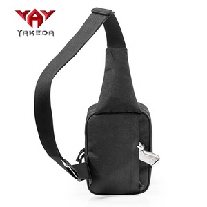 Yakeda di chuyển một cách nhanh chóng che giấu gói nhỏ màu đen chiến thuật ngực sling Túi Messenger Túi - Product Image 3