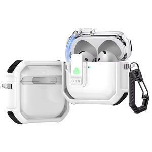 New Earphone Pro 2 <b>Cases</b> <b>Switch</b> Lock Anti Fall Proof PC TPU Earphone <b>Case</b> for apple 4 3 2 Pro - Product Image 1