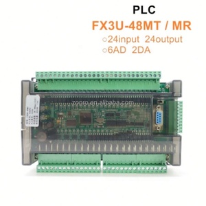 Zopro RTC RS485บอร์ดควบคุมอุตสาหกรรมสื่อสารสำหรับการเขียนโปรแกรม PLC 24อินพุต/ เอาต์พุต FX3U-48MT/FX3U-48MR PLC 24V - Product Image 4