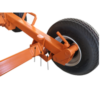 Chariots à roues en acier pour déplacement de voitures, remorques, outils de réparation de pneus, certifiés ISO, garantie 12 mois, Orange, Aile Tiai Taxi