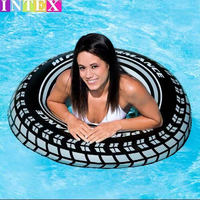 Bouée gonflable pour bébé Intex 59252, anneau de natation, pneu gonflable pour piscine d'été